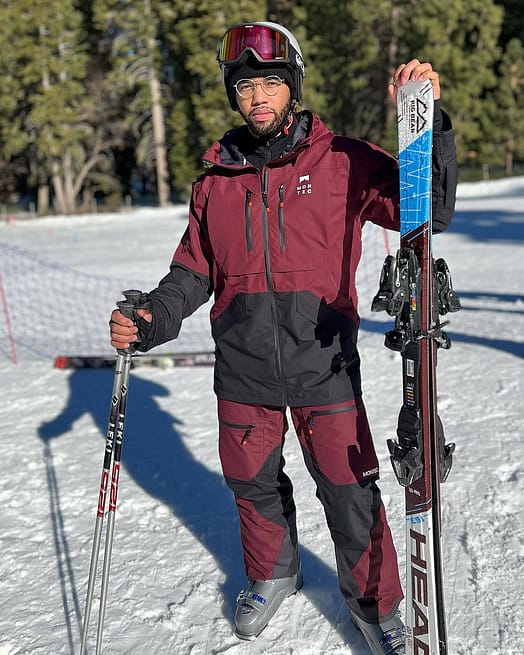 Cliente @kenthedebonair en Montec Moss 2021 Chaqueta Snowboard Hombre Burgundy/Black