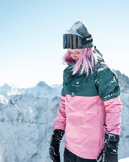 Cliente @pyrouu en Montec Dune W 2021 Chaqueta Snowboard Mujer Dark Atlantic/Pink