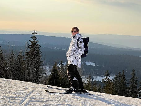 Zákazník @theobellengeax v Dope Akin 2021 Lyžařská Bunda Pánské Rock