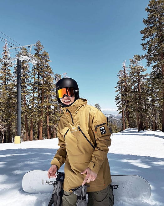 Zákazník @germafide v Montec Anzu Lyžařská Bunda Pánské Gold