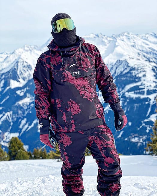 Cliente @mortentoftholm en Dope Blizzard 2021 Chaqueta Snowboard Hombre Paint Burgundy