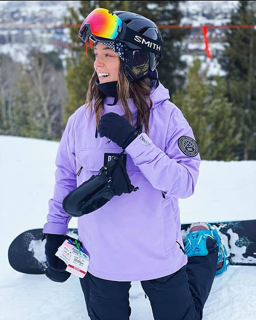 Customer @haleythe_us in Dope Blizzard W 2021 Ski Jacket Women Faded Violet