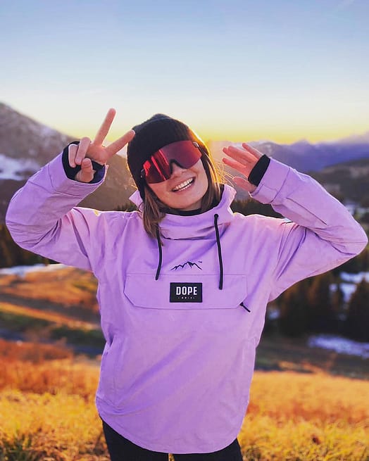 Customer @mint_sports in Dope Blizzard W 2021 Ski Jacket Women Faded Violet