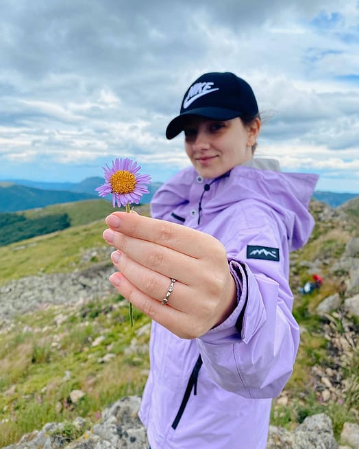 Customer @deni.ilisie in Dope Ranger Light W Outdoor Jacket Women Faded Violet