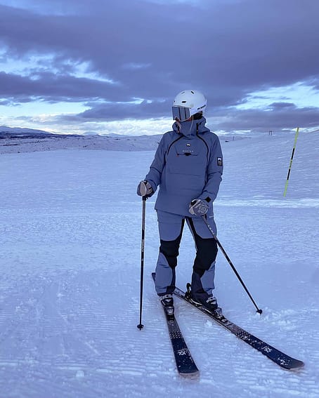 Cliente @1ingriiid en Montec Doom W Chaqueta Snowboard Mujer Blue Steel