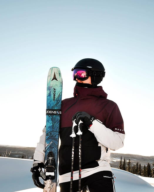 Cliente @arnesonphoto en Montec Dune 2021 Chaqueta Snowboard Hombre Burgundy/Black/Light Grey