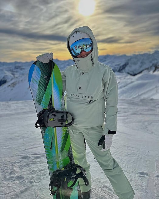 Klant @maudelesscher in Dope Legacy W Ski jas Dames Soft Green