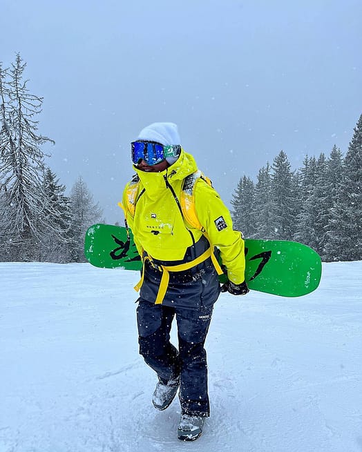 Customer @gtr_luso in Montec Doom Ski Jacket Men Bright Yellow/Black/Phantom