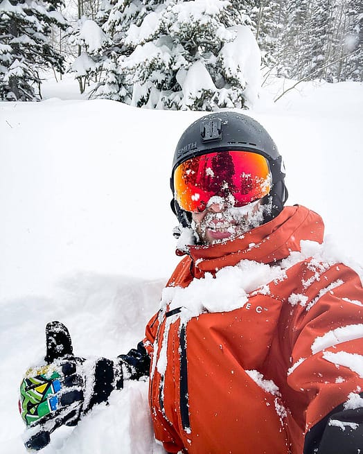 Cliente @jtmellecker en Montec Fawk 2021 Chaqueta Snowboard Hombre Orange/Black