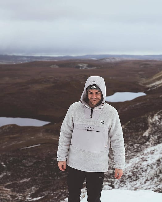 Zákazník @javi_beldeta v Montec Lima 21 Fleecová Mikina s Kapucí Pánské Light Grey