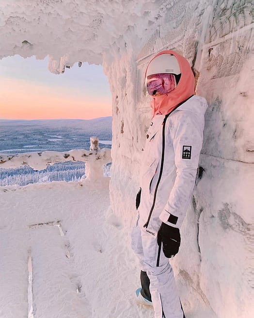 Cliente @amndariini en Montec Doom W 2021 Chaqueta Snowboard Mujer White Tiedye