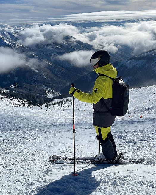 Customer @adam_kavci in Montec Doom Ski Jacket Men Bright Yellow/Black/Phantom