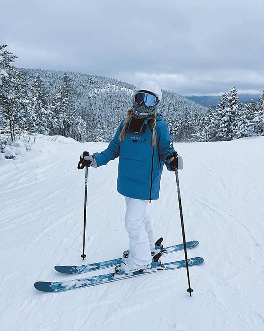 Cliente @brimeehann en Montec Doom W Chaqueta Snowboard Mujer Blue Steel