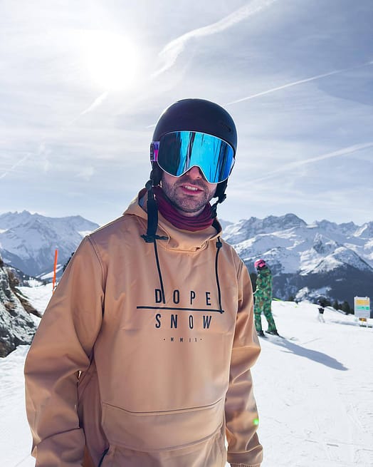 Cliente @jordiafragma_photography en Dope Wylie Chaqueta Snowboard Hombre DS Khaki Yellow