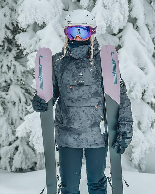 Customer @_krashley_ in Montec Doom W Ski Jacket Women Black Tiedye