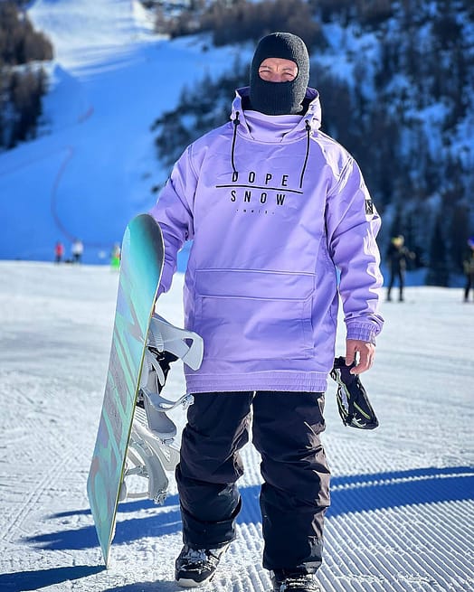 Zákazník @marco_peviani v Dope Wylie Bunda na Snowboard Pánské DS Faded Violet