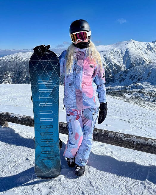 Cliente @majornicety in Dope Adept W Giacca Snowboard Donna Washed Ink