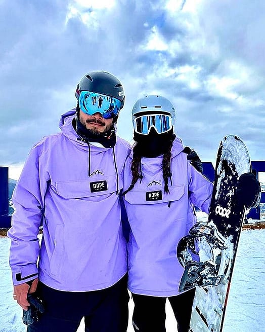 Customer @patoulatch in Dope Blizzard W 2021 Ski Jacket Women Faded Violet