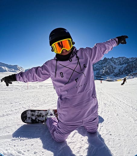 Customer @db._.10 in Dope Yeti Ski Jacket Men 2X-Up Faded Violet