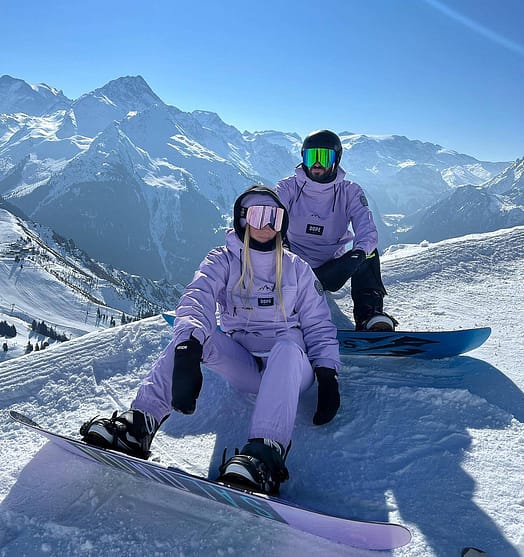 Customer @margauxbignet in Dope Blizzard W 2021 Ski Jacket Women Faded Violet