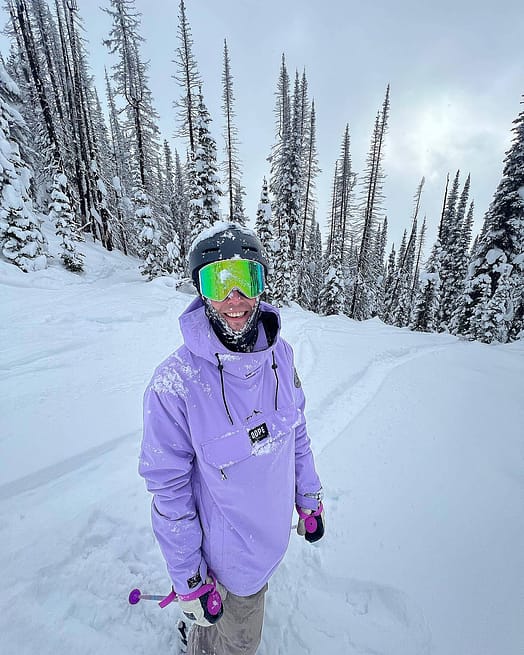 Customer @ytsteepsteep in Dope Blizzard Ski Jacket Men Faded Violet