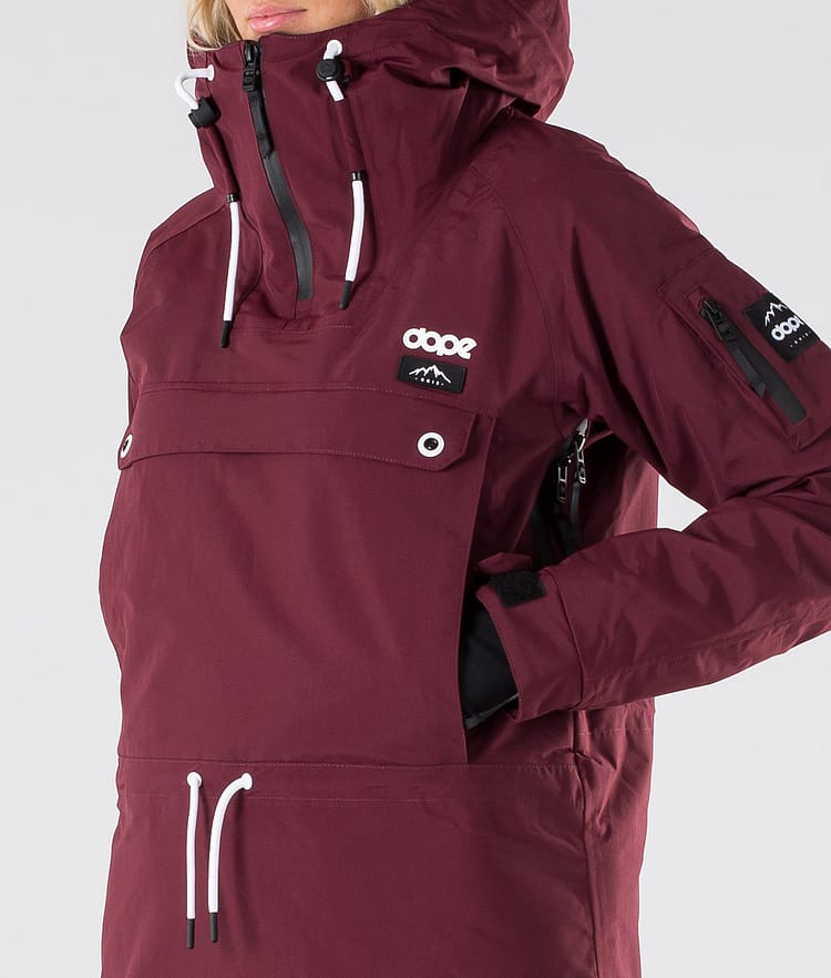 Dope Annok W 2019 Chaqueta Snowboard Mujer Burgundy, Imagen 4 de 9