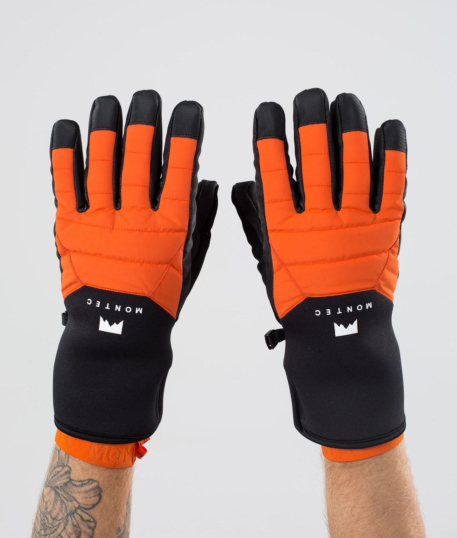 Montec Kilo Ski Gloves Orange, Image 3 of 5