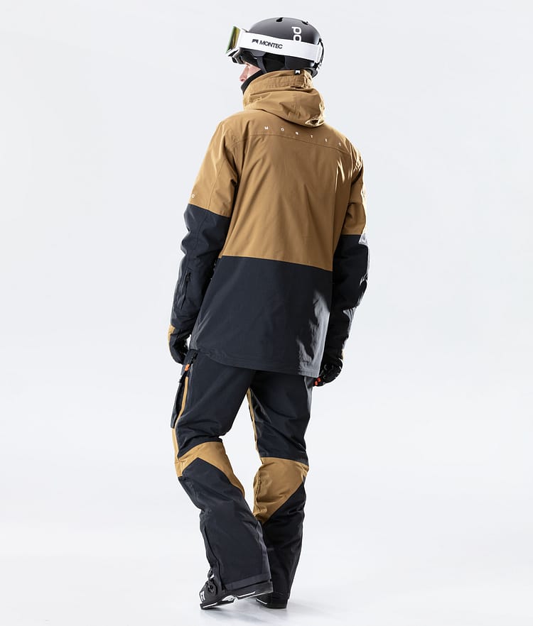 Montec Fawk 2020 Ski Jacket Men Gold/Black, Image 8 of 8