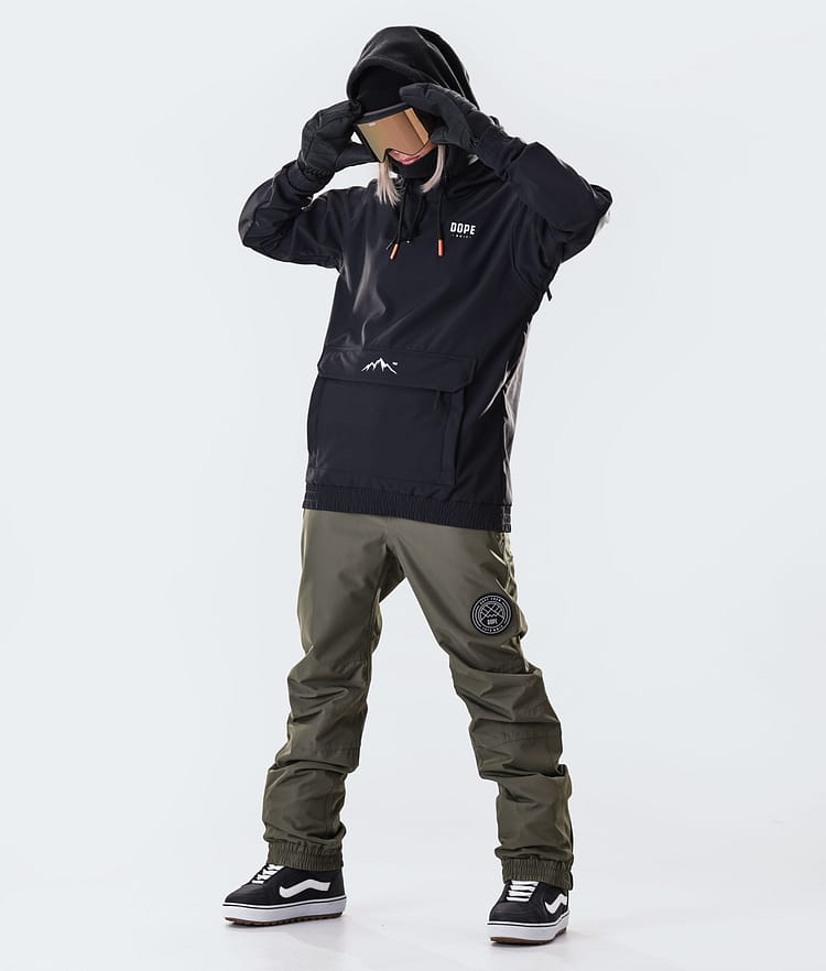 Dope Wylie W 10k Snowboardjakke Dame Capital Black, Billede 5 af 6