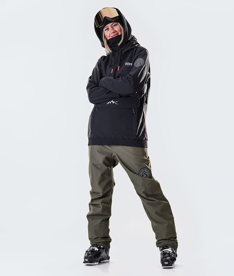 Dope Wylie W 10k Veste de Ski Femme Capital Black, Image 5 sur 7