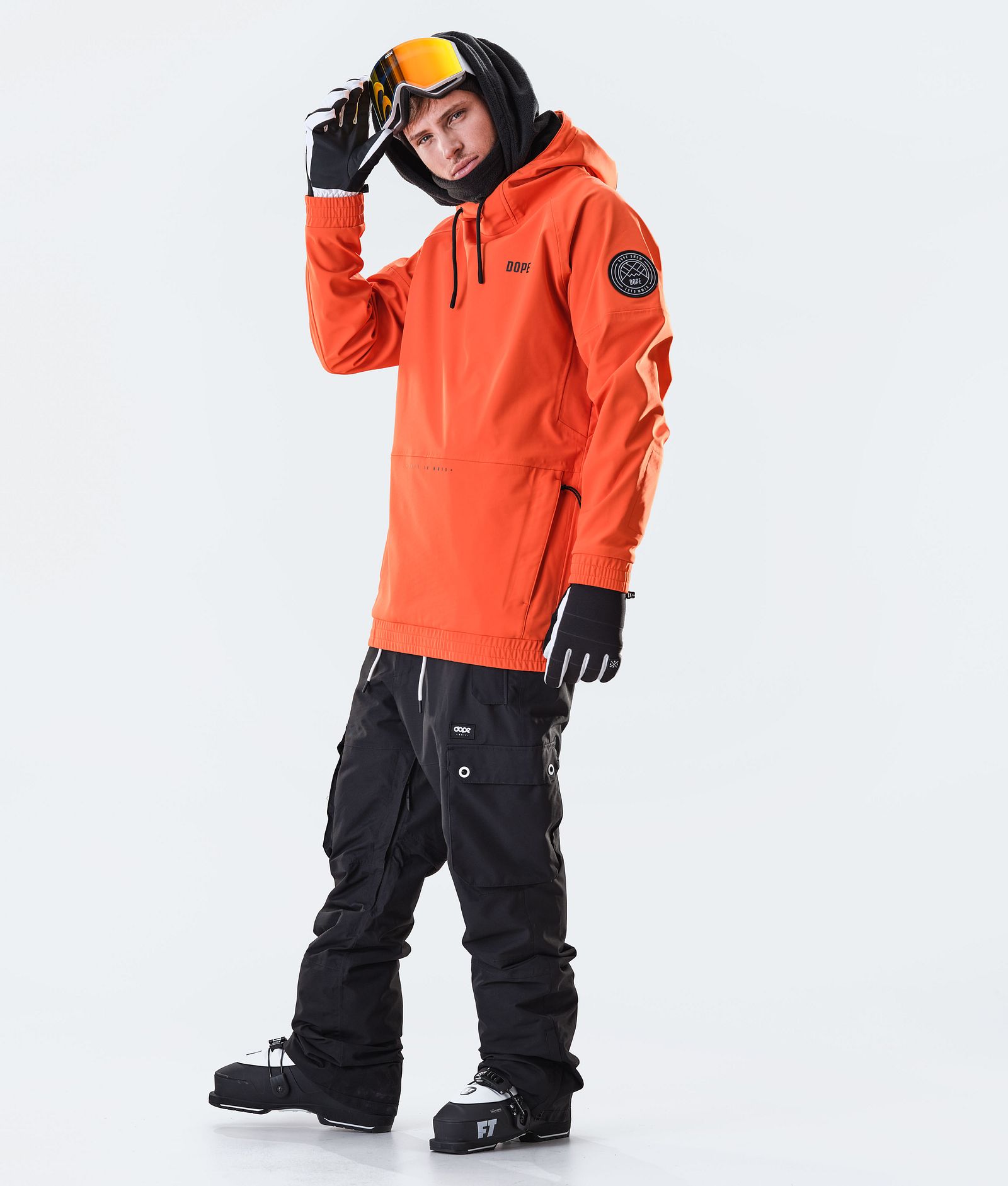 Dope Rogue Giacca Sci Uomo Orange, Immagine 7 di 9