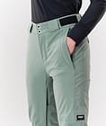 Dope Con W 2020 Pantalon de Ski Femme Faded Green, Image 4 sur 5