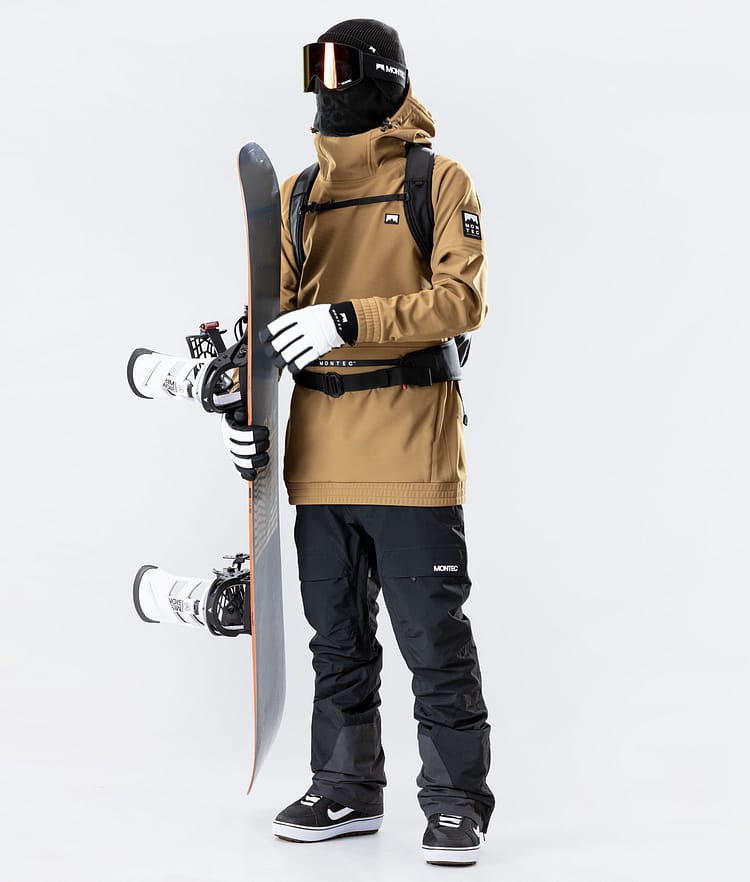 Montec Tempest 2020 Kurtka Snowboardowa Mężczyźni Gold, Zdjęcie 7 z 9