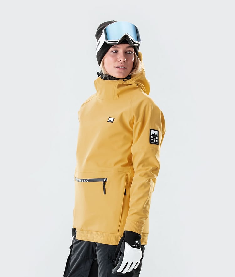 Montec Tempest W 2020 Veste Snowboard Femme Yellow, Image 4 sur 9