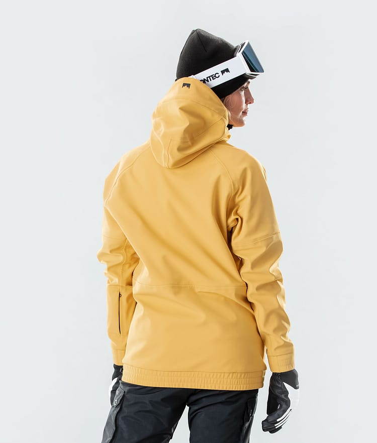 Montec Tempest W 2020 Veste Snowboard Femme Yellow, Image 5 sur 9