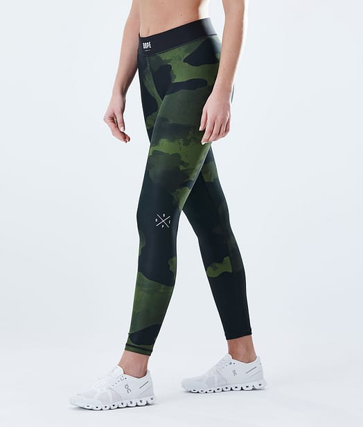 Dope Razor Leggings Mujer Green Camo