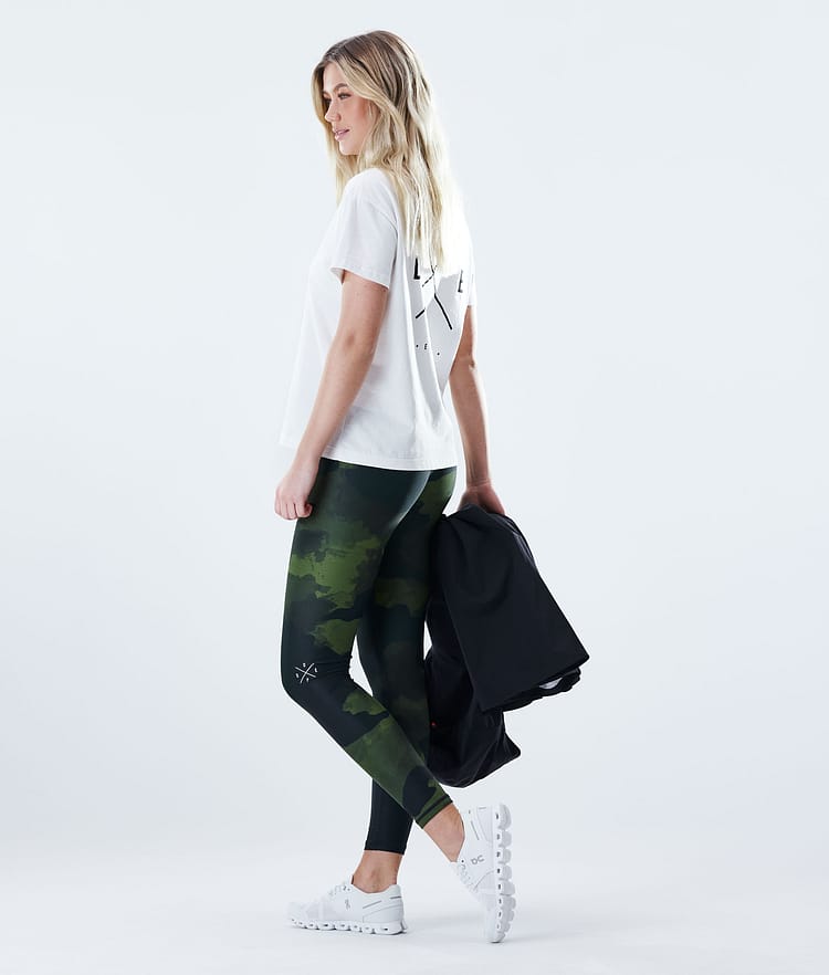 Dope Razor Leggings Donna Green Camo, Immagine 4 di 9