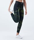 Dope Lofty Leggings Dame Green Camo, Billede 2 af 8