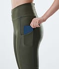 Dope Lofty Tech Legginsy Kobiety Olive Green, Zdjęcie 4 z 8