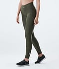 Dope Lofty Tech Legginsy Kobiety Olive Green, Zdjęcie 8 z 8