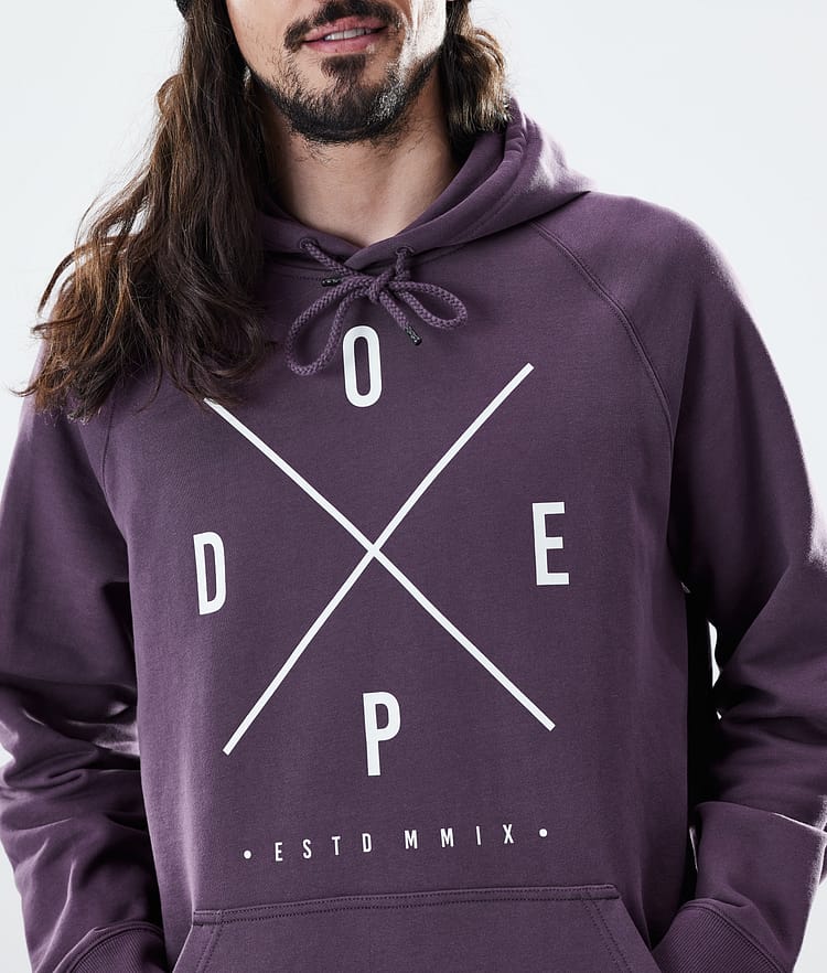 Dope Daily Mikina Pánské 2X-UP Faded Grape, Obrázek 6 z 7