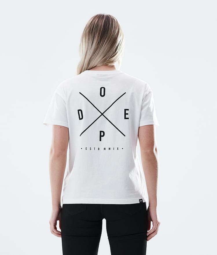 Dope Regular T-shirt Kobiety 2X-UP White, Zdjęcie 2 z 7