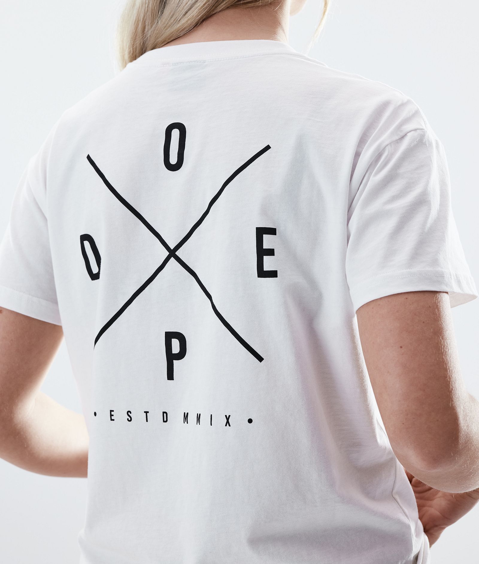 Dope Regular T-shirt Kobiety 2X-UP White, Zdjęcie 6 z 7