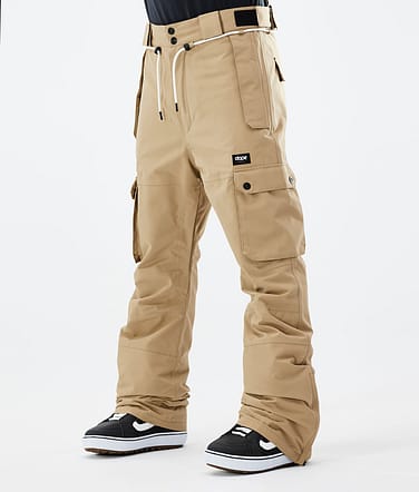 Dope Iconic 2021 Kalhoty na Snowboard Pánské Khaki