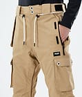 Dope Iconic W 2021 Skibukser Dame Khaki, Billede 4 af 6