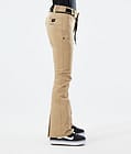 Dope Tigress W 2021 Spodnie Snowboardowe Kobiety Khaki, Zdjęcie 2 z 5