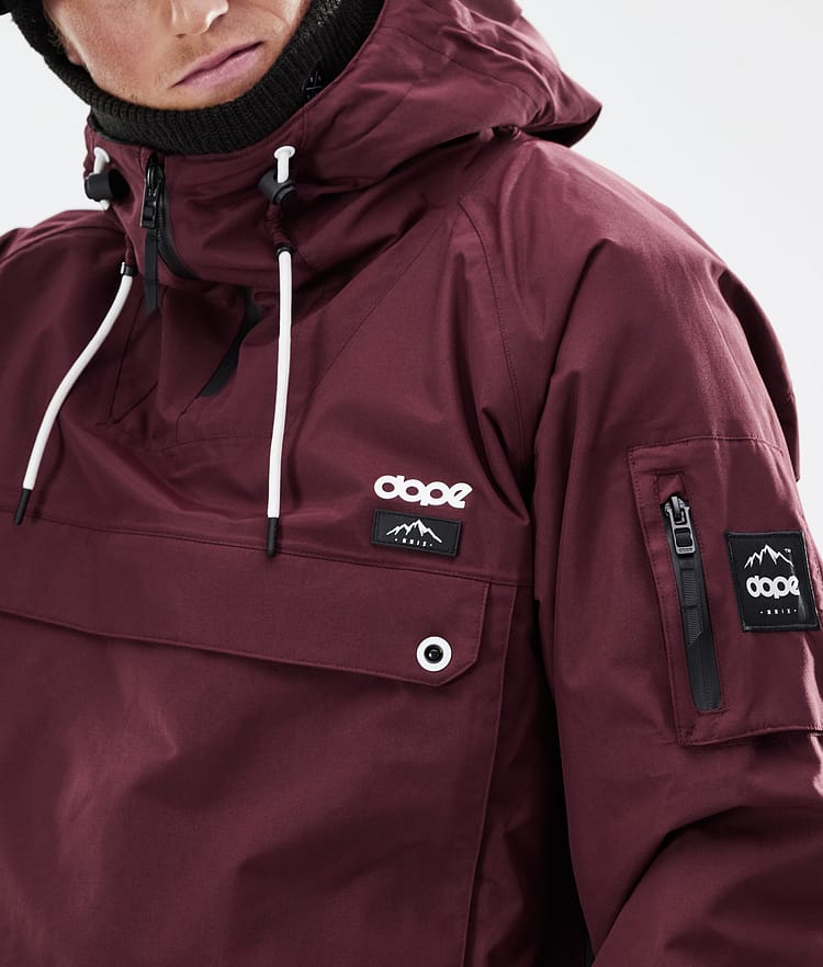 Dope Annok 2021 Bunda na Snowboard Pánské Burgundy, Obrázek 3 z 10