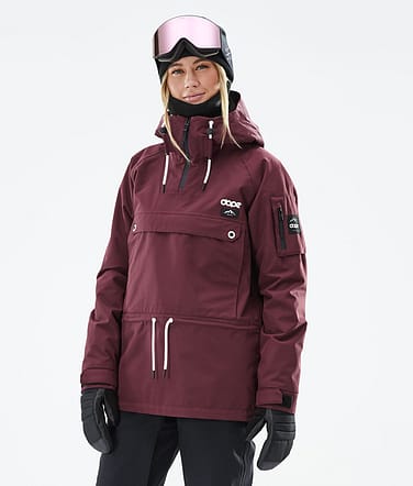 Dope Annok W 2021 Kurtka Snowboardowa Kobiety Burgundy