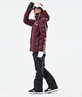 Dope Adept W 2021 Kurtka Snowboardowa Kobiety Burgundy, Zdjęcie 5 z 11