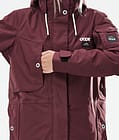 Dope Adept W 2021 Kurtka Snowboardowa Kobiety Burgundy, Zdjęcie 10 z 11